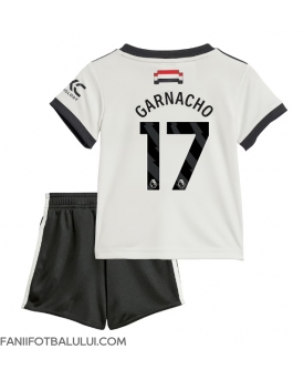 Manchester United Alejandro Garnacho #17 Echipament de Fotbal Replică 2024-25 Copii Treilea (+ Șorturi)